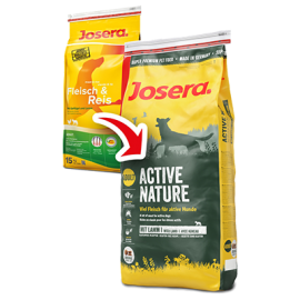Josera Active Nature-Fleisch & Reis (Сухой корм для собак Йозера Мясо и Рис с повышенным содержанием мяса)